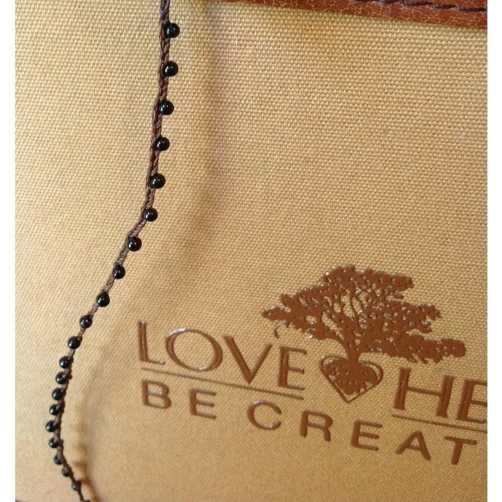 Love Heals 40" Love Heals 40" Black Spinel Braiided Necklace Wrap Bracelet LH52 - Picture 5 of 13
